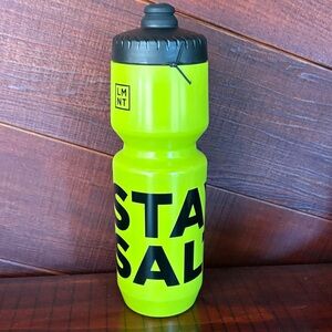 LMNT 26oz Purist Stay Salty Water Bottle Lime Green